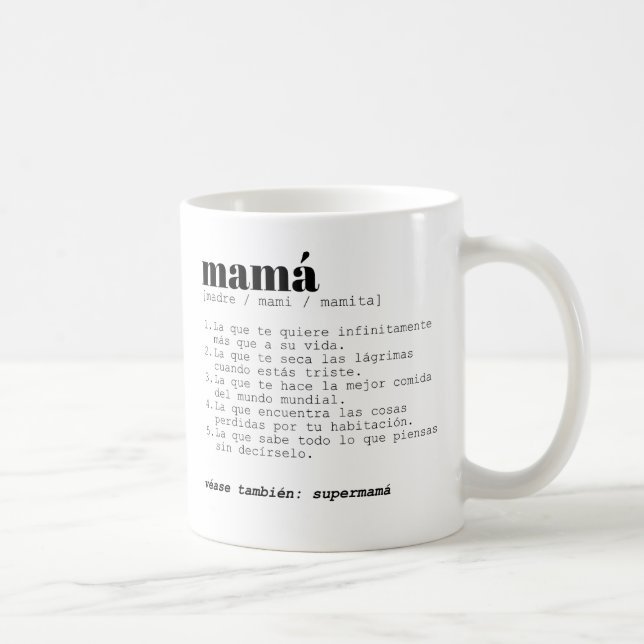 Taza - Definición Mamá Kaffemugg (Höger)