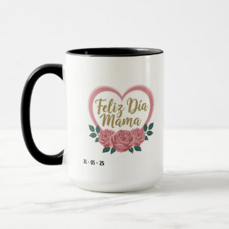 taza del día de la madre, amor, taza personalizada mugg