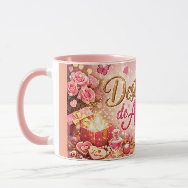 Taza destellos de amor mugg (Vänster)