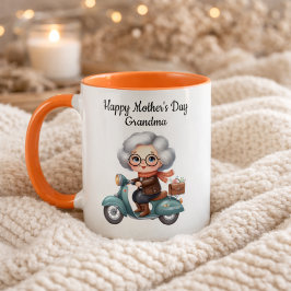 Taza Día de la Madre “Happy Mother’s Day Grandma” Mugg