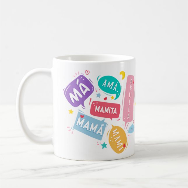 Taza Día de las Madres Kaffemugg (Vänster)
