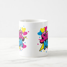 Taza día de las madres Super mama  Kaffemugg