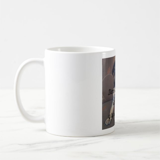 taza Dime como eres con los animales Kaffemugg (Vänster)
