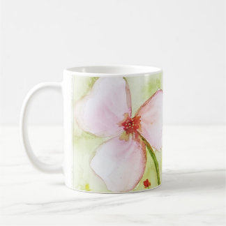 Taza dos flores kaffemugg