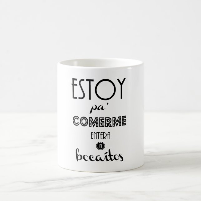 Taza "Estoy pa comerme entera" de Pretty and Olé Kaffemugg (Center)
