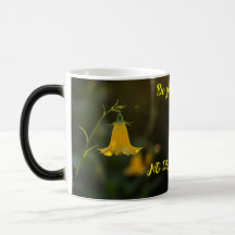 Taza Flor Campana Amarilla
