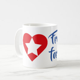 Taza Freedom for Cuba Kaffemugg