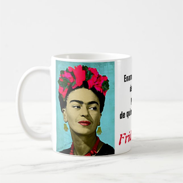 Taza Frida Kahlo (1) Kaffemugg (Vänster)
