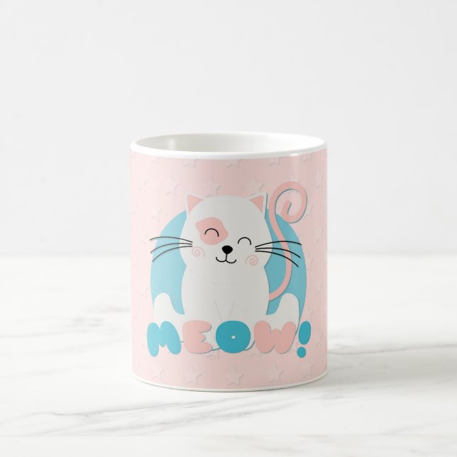 Taza Gato Feliz Kaffemugg (Center)