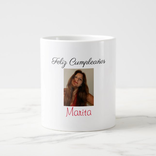 Taza, Gigante personalizada  Jumbo Mugg (Framsidan)