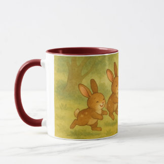 Taza grupo de conejos mugg