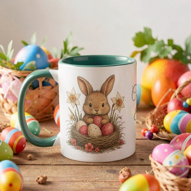 Taza Happy Easter para café Mugg (Skapare uppladdad)