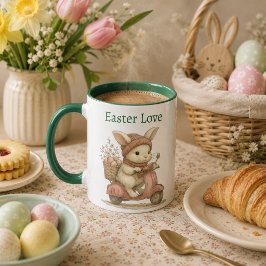 Taza Happy Easter para café Mugg