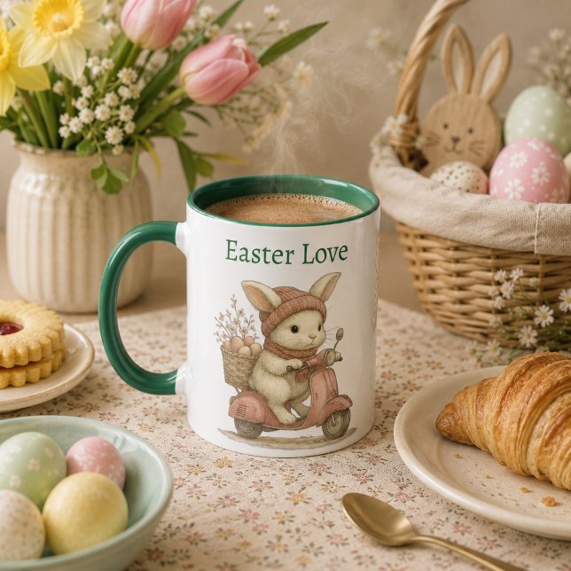 Taza Happy Easter para café Mugg (Skapare uppladdad)