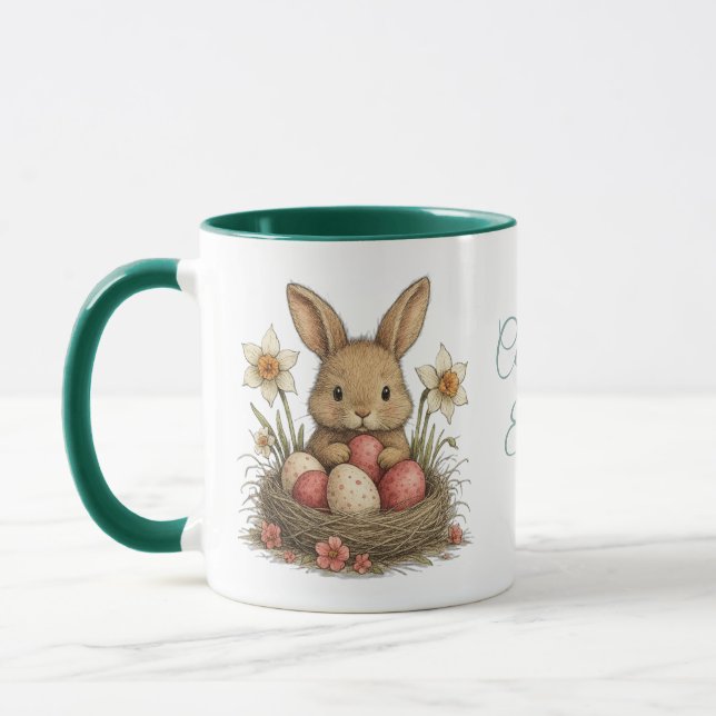 Taza Happy Easter para café Mugg (Vänster)