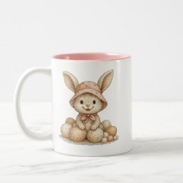 Taza Happy Easter para café Två-Tonad Mugg