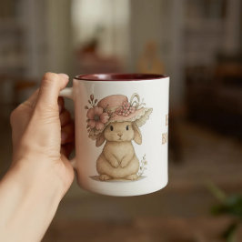 Taza Happy Easter para café Två-Tonad Mugg