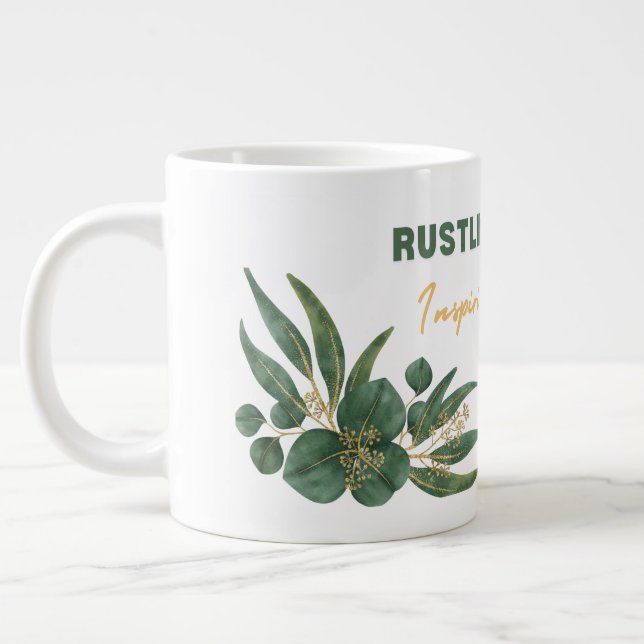 Taza Hojas Eucalipto Jumbo Mugg (Vänster)