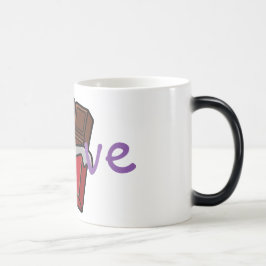 Taza I love Chocolate Magisk Mugg