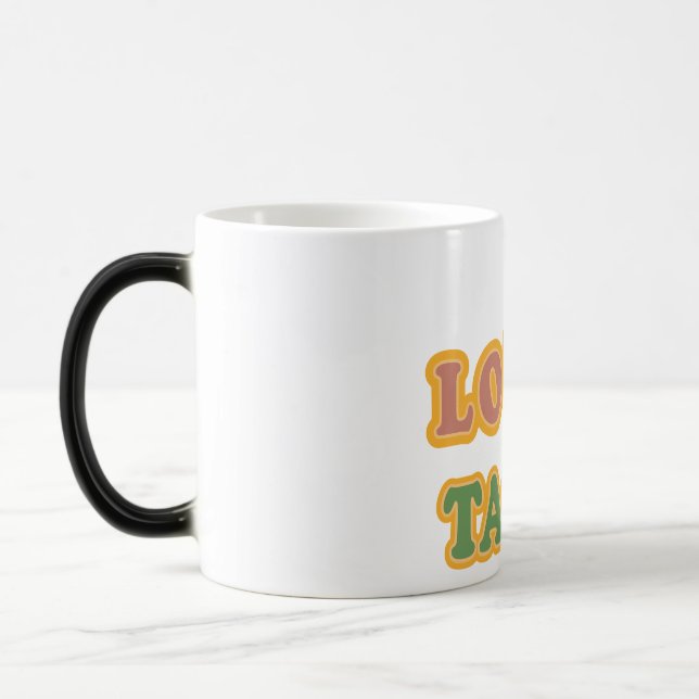Taza I Love Tacos Magisk Mugg (Vänster)