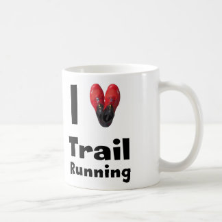 Taza "I love Trail Running" Kaffemugg