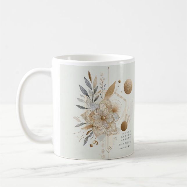 Taza Ilustrada Esencia  Kaffemugg (Vänster)