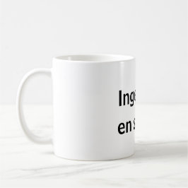 Taza ingeniero en sonido kaffemugg