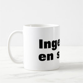 Taza ingeniero en sonido kaffemugg