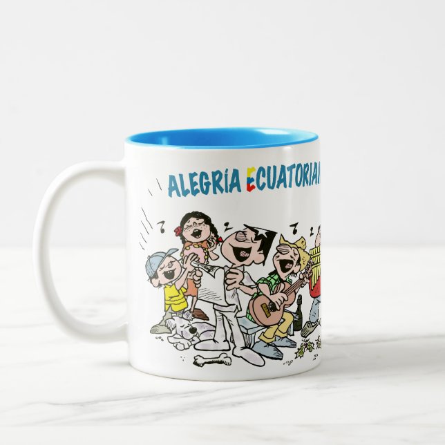 Taza JP y amigos Två-Tonad Mugg (Vänster)