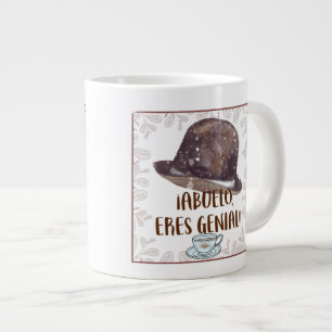 Taza Jumbo. Abuelo, eres genial! Jumbo Mugg