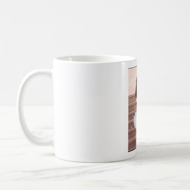 Taza Kawaii Bailaarina con Tutu Celeste Kaffemugg (Vänster)