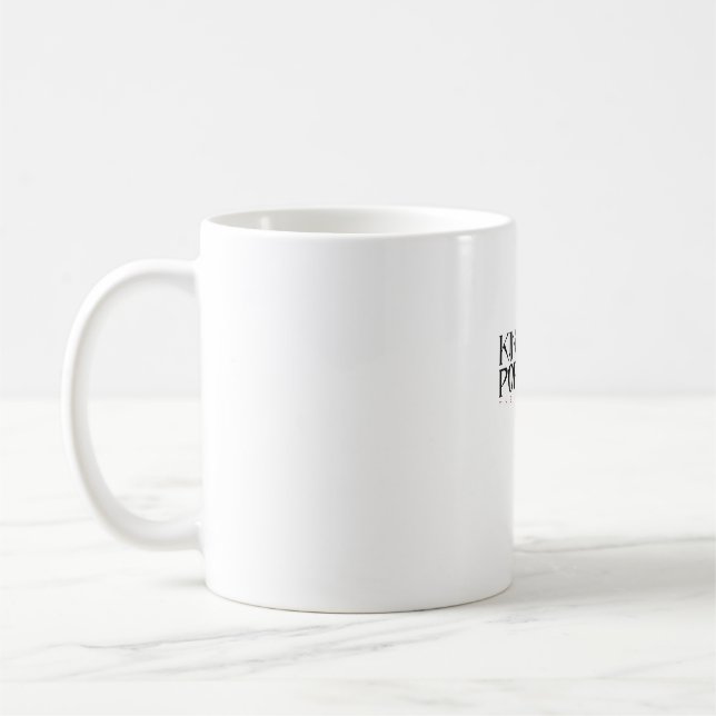 Taza KinnPorsche Logo Kaffemugg (Vänster)