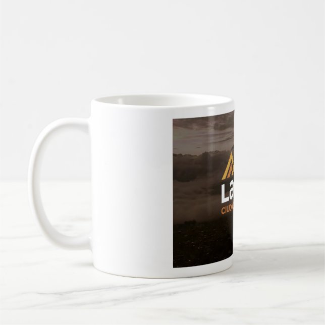Taza La Paz ciudad del cielo Kaffemugg (Vänster)