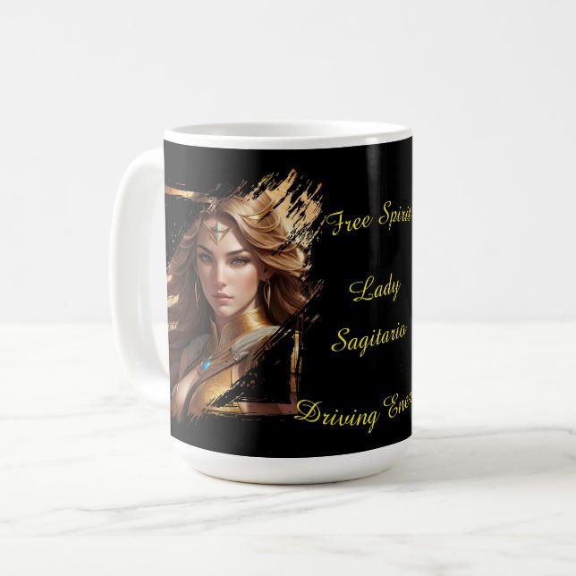 Taza Lady Sagitario Kaffemugg (Framsida vänster)