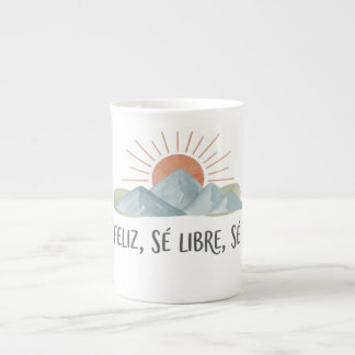 Taza Latte Motivacional Montañas Benporslin Mugg