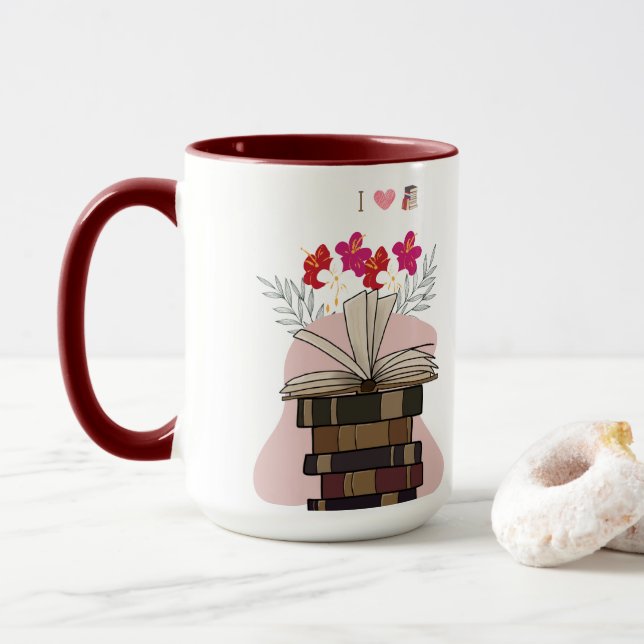 Taza Literaria El Accesorio Perfecto para lectoras Mugg (Med munk)