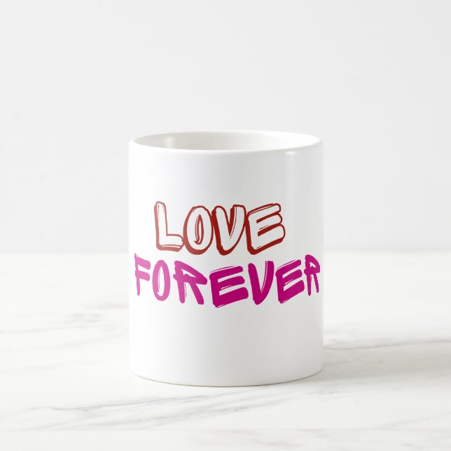 Taza “Love Forever” – Amor sin fin Kaffemugg (Center)