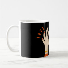 Taza Love is Love Kaffemugg