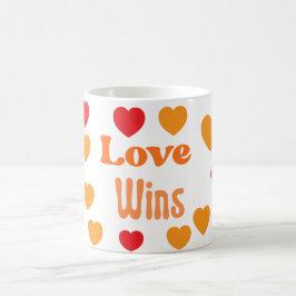 Taza “Love Wins” – El amor siempre gana Kaffemugg