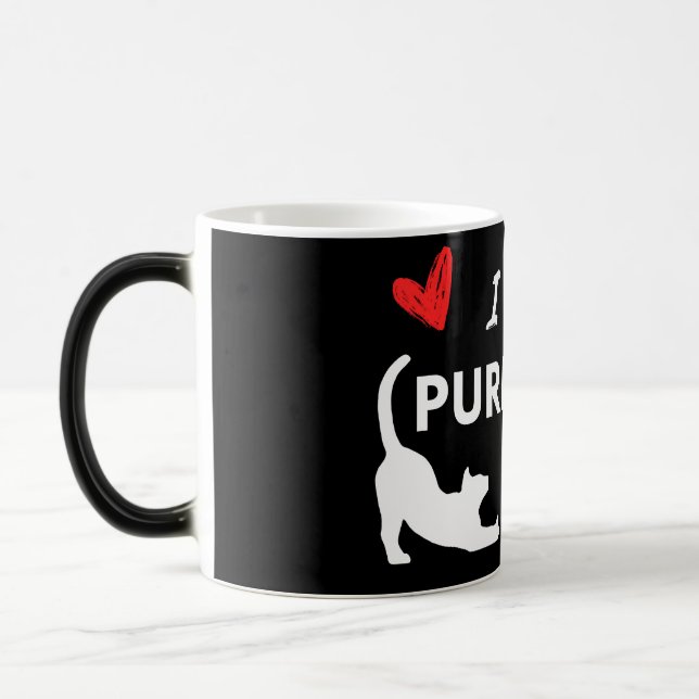 Taza Magic Mug I am Purrfect Magisk Mugg (Vänster)