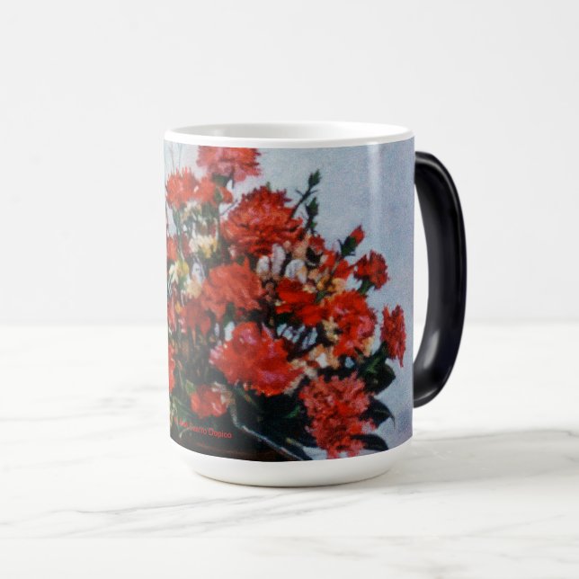 Taza Mágica Bodegón de flores Magisk Mugg (Framsida höger)