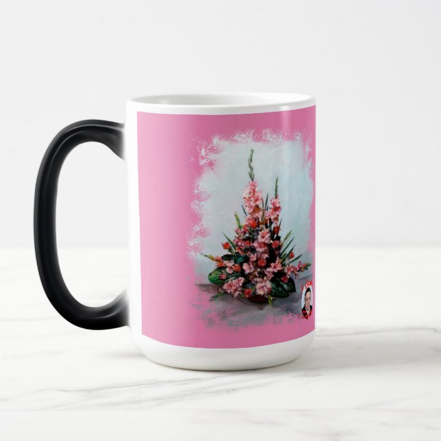 Taza Mágica Bodegón de flores Magisk Mugg (Vänster)