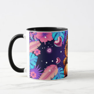 taza magica con motivo capybara mugg