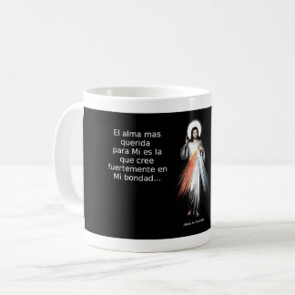 Taza mensaje de Jesus misericordioso Kaffemugg