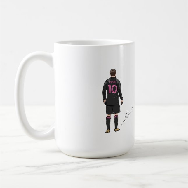 Taza Messi Inter Miami Kaffemugg (Vänster)
