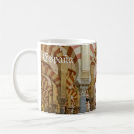 taza mezquita de Córdoba en España Kaffemugg