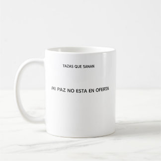 Taza Mi Paz No Esta EN Oferta – Regalo Para Mujer Kaffemugg