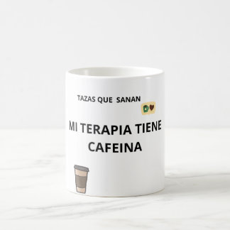 Taza Mi Terapia Tienen Cafeína – Regalo Salud Kaffemugg