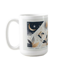 Taza minimalista con ilustración exclusiva.