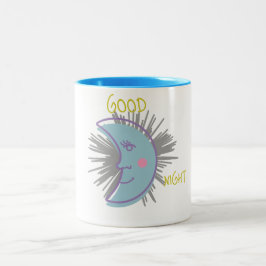 Taza Moon Good Night Två-Tonad Mugg
